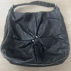 Black Leather Women's Bag